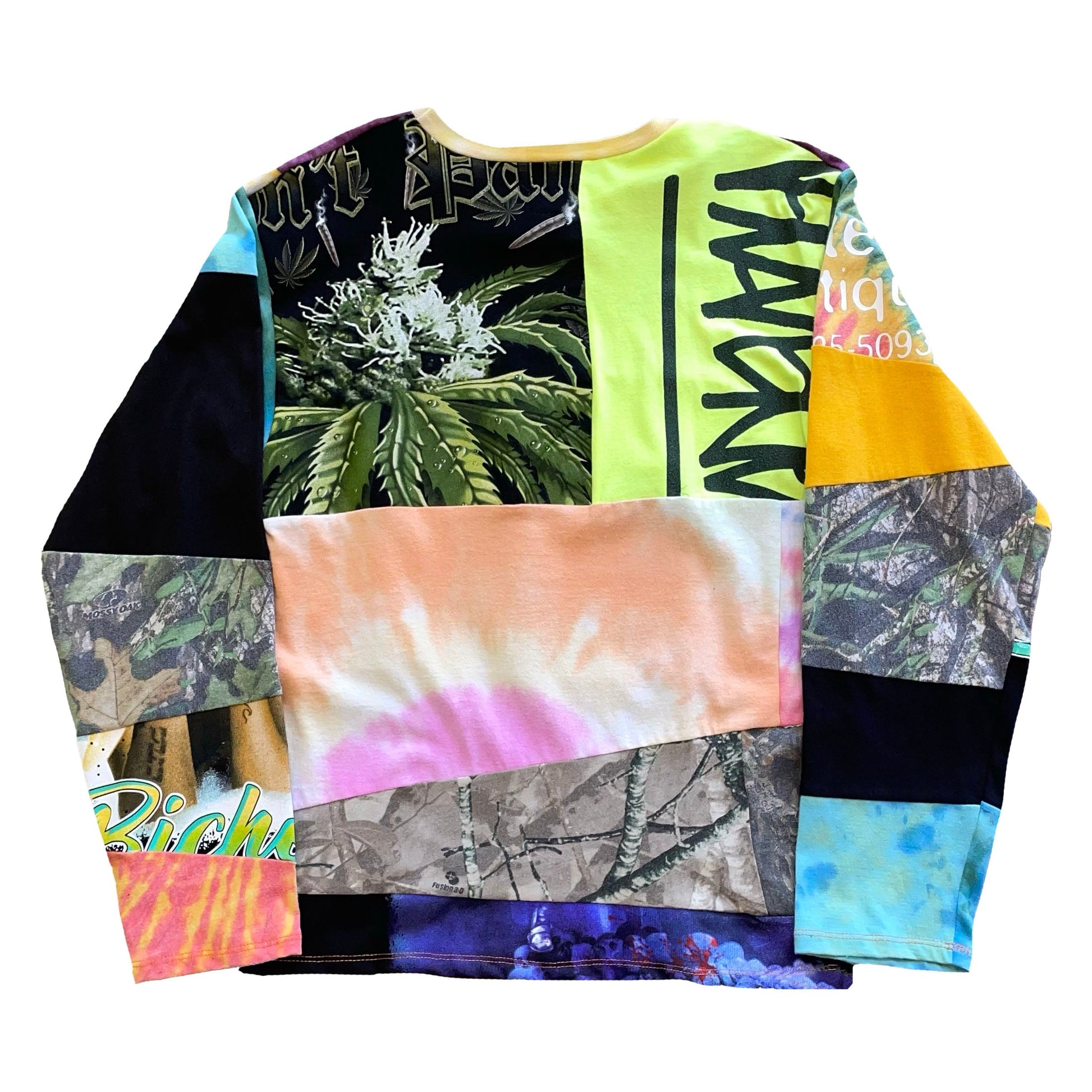 Tie Dye Collar Mix Panel