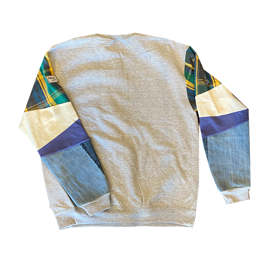 Mixed Sleeve Sweatshirt