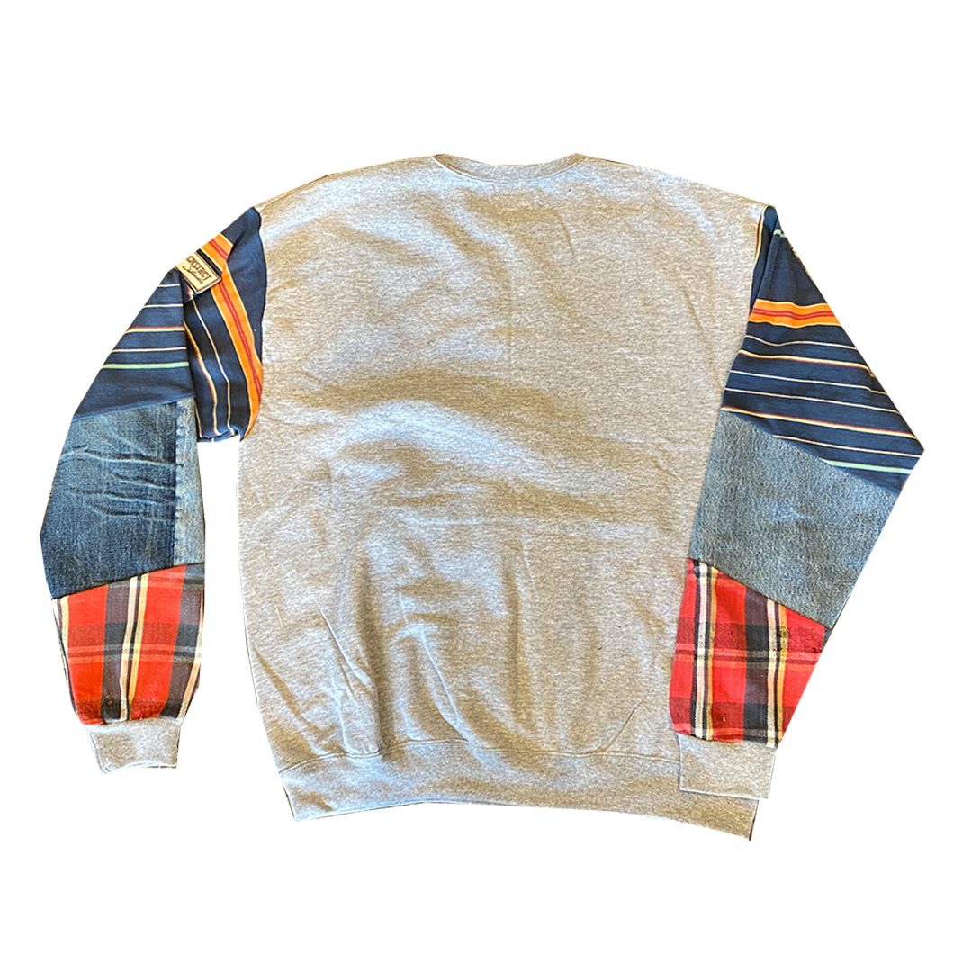 Mixed Sleeve Sweatshirt