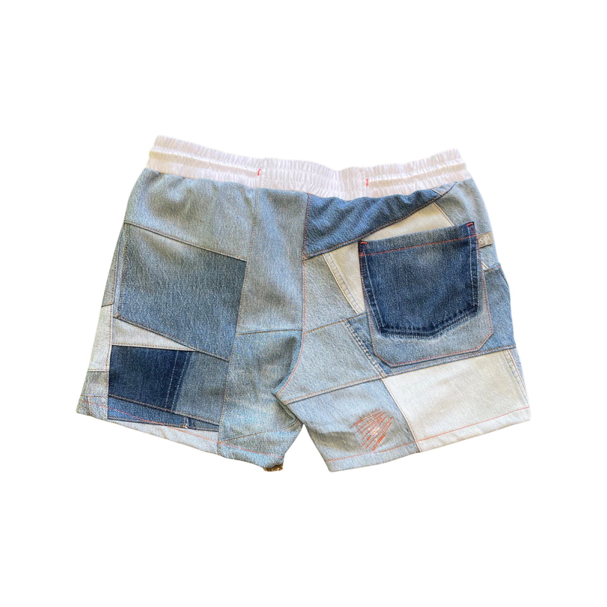 Multi Tonal Denim Short