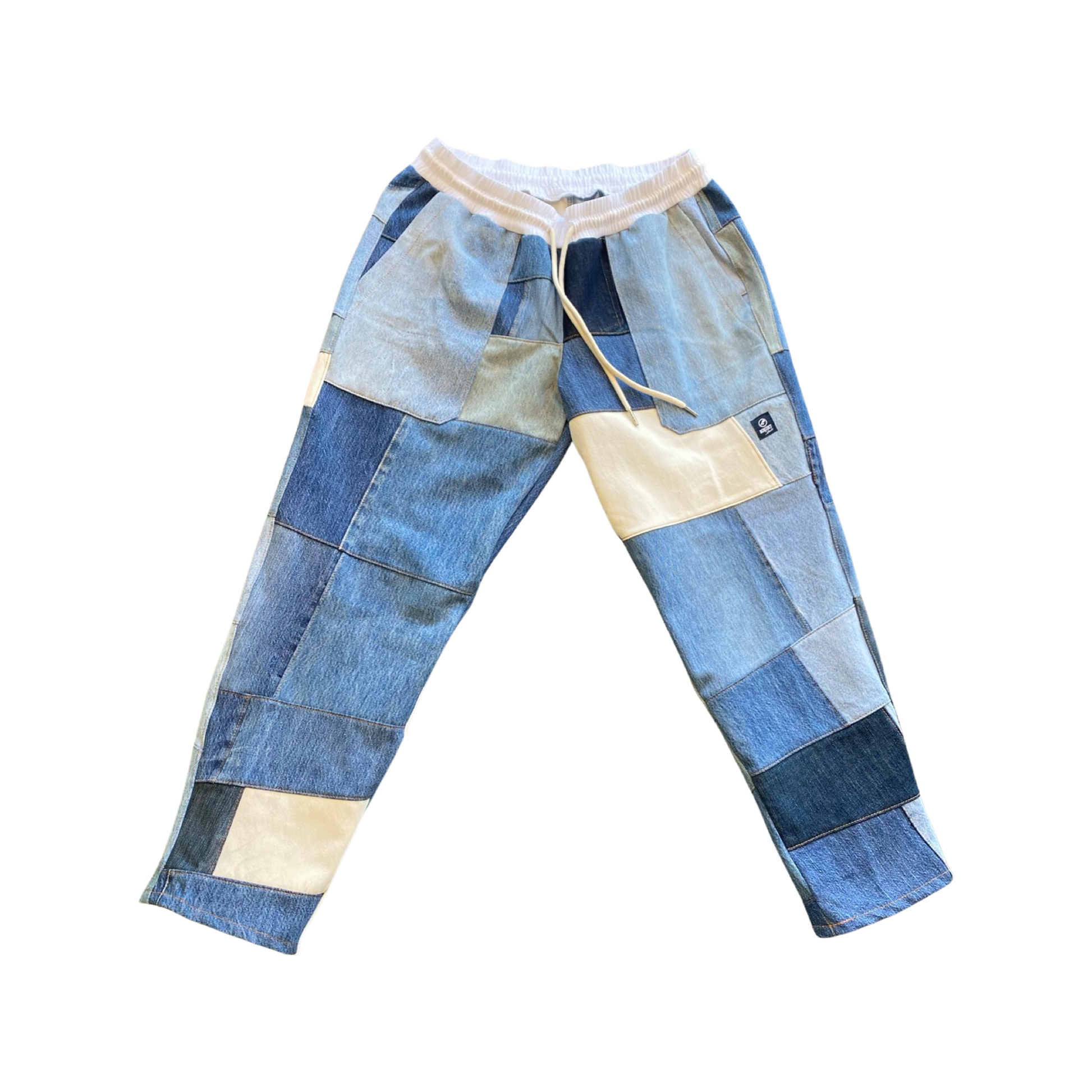 Multi Tonal Denim Pant