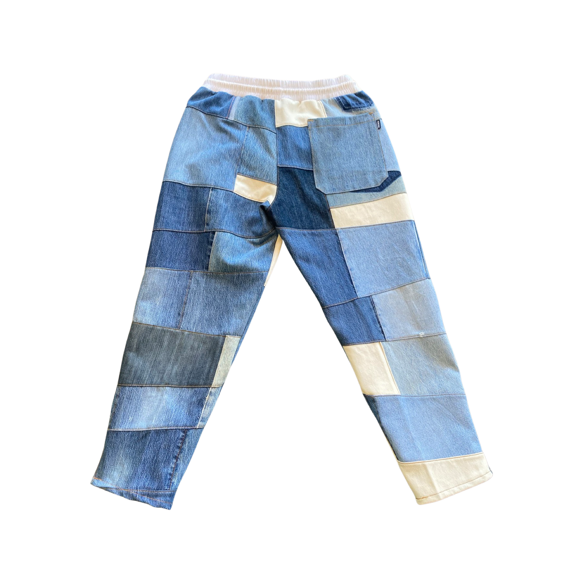 Multi Tonal Denim Pant