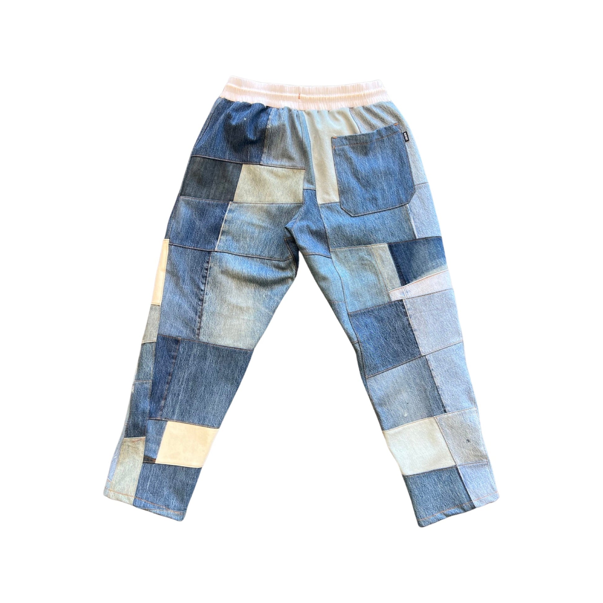 Multi Tonal Denim Pant