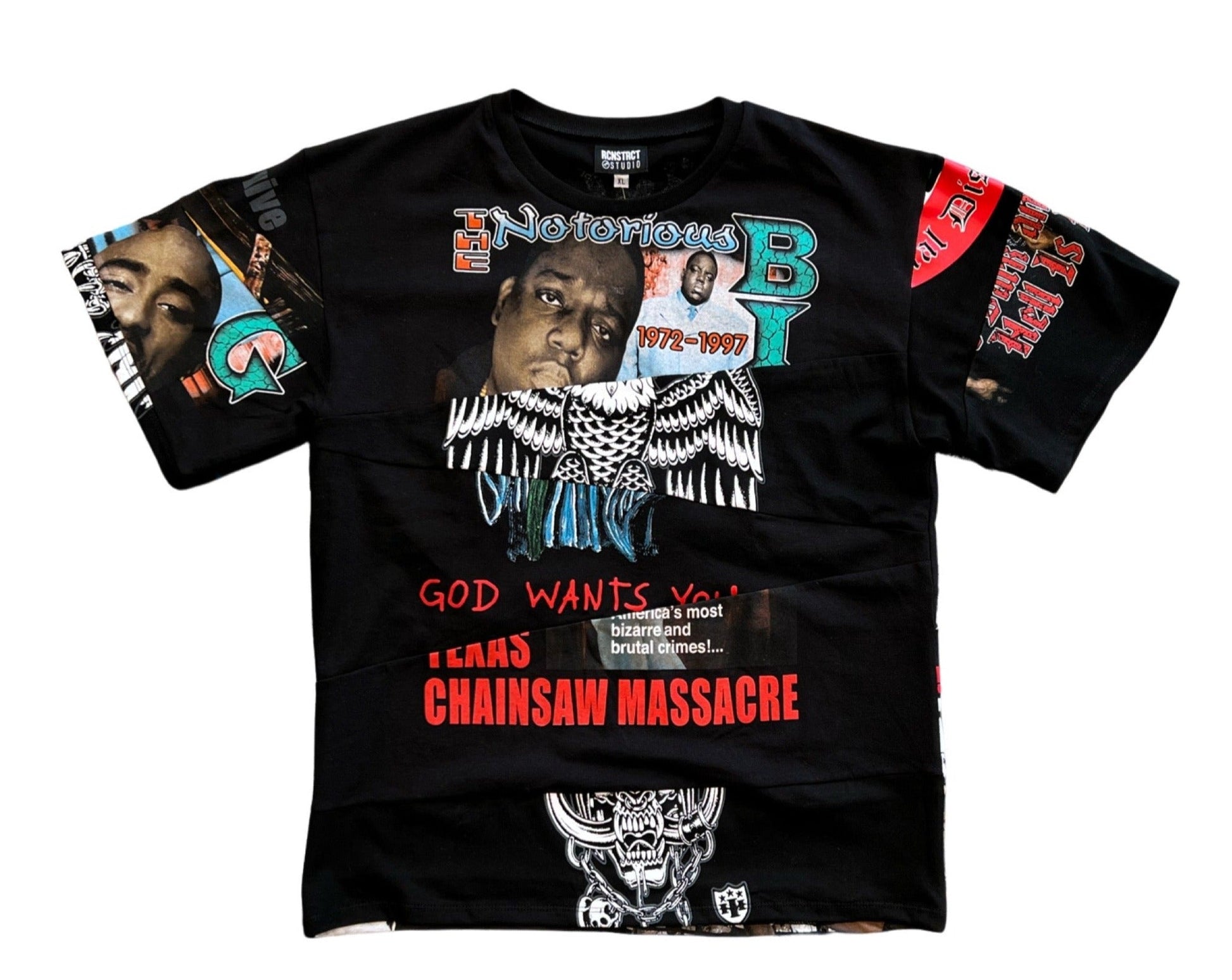 Slashed T-Shirt (Black)