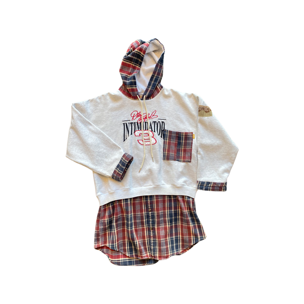 Layered Flannel Hood