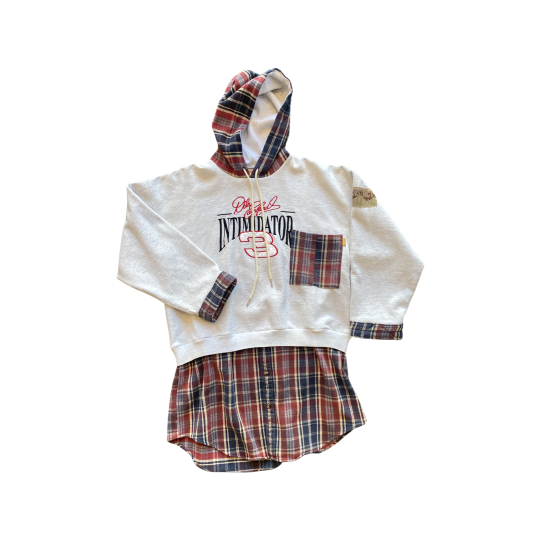 Layered Flannel Hood