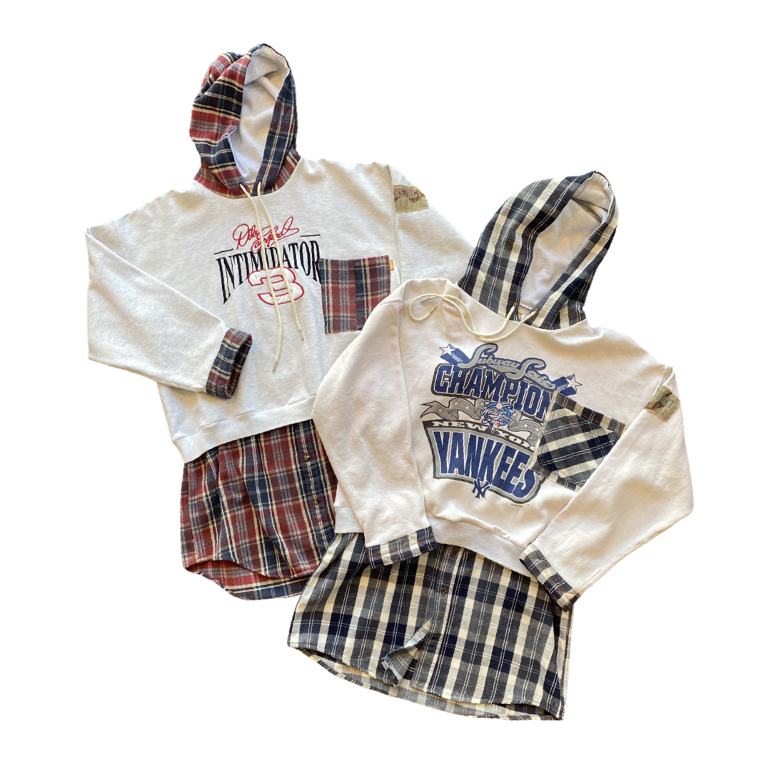 Layered Flannel Hood