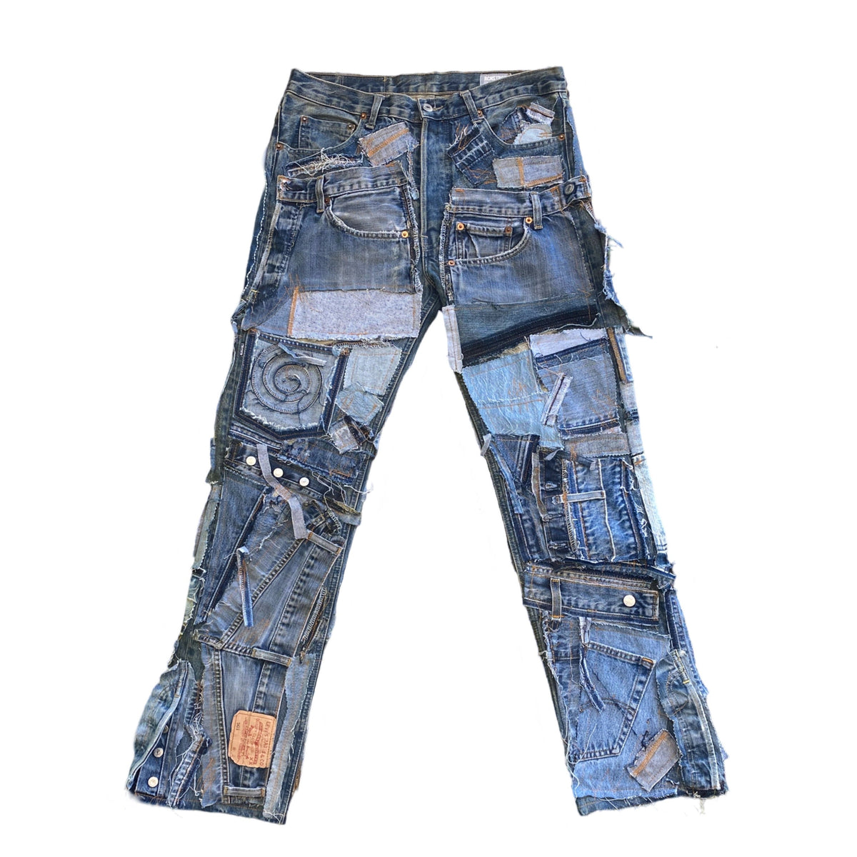 Patchwork Detail Denim