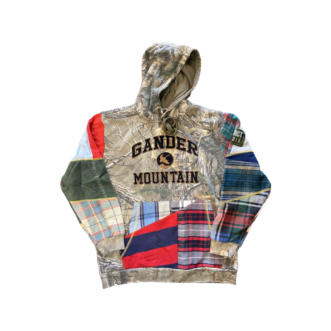 1.22 Camo Sleeve Mix Hoodie