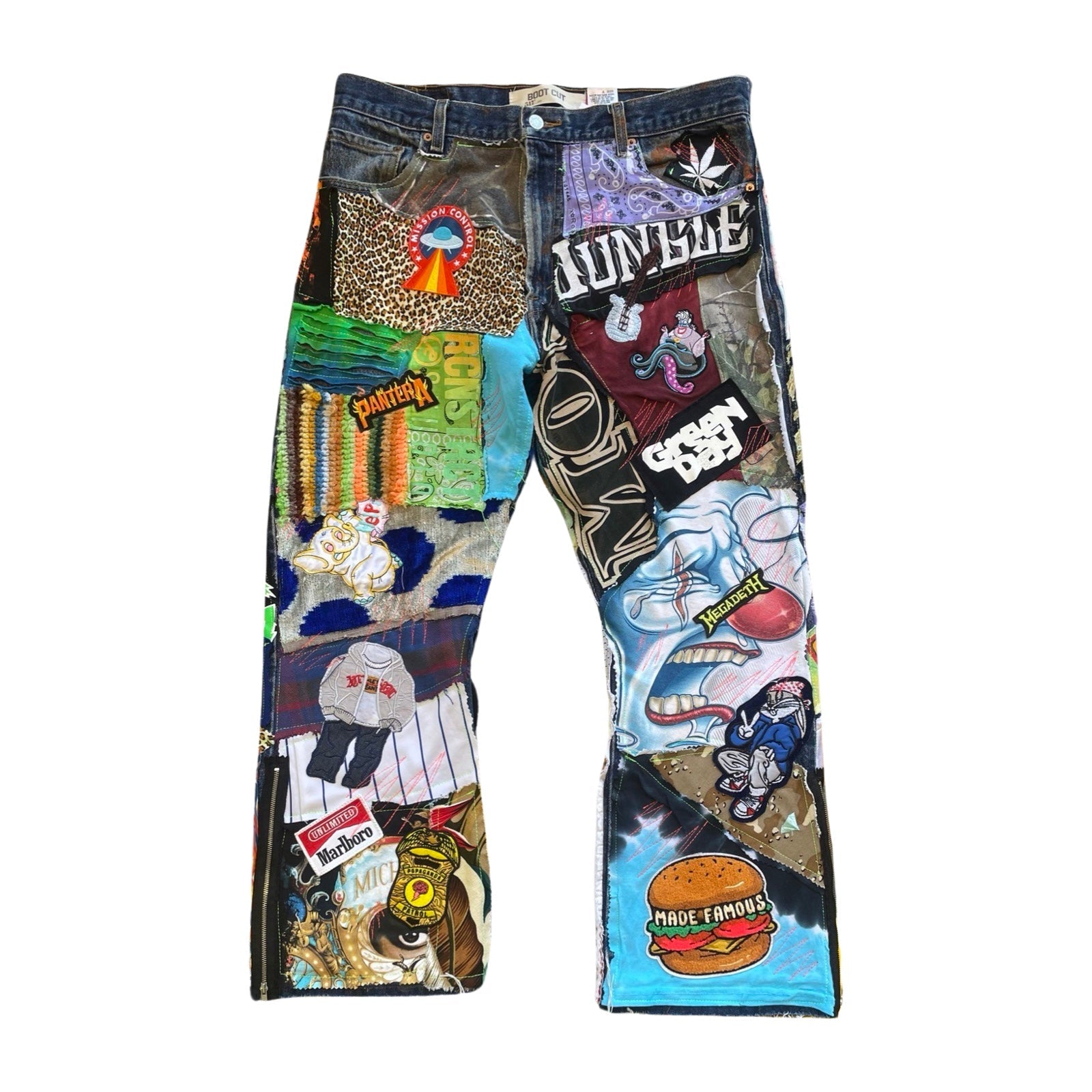 Patchwork Pantalones