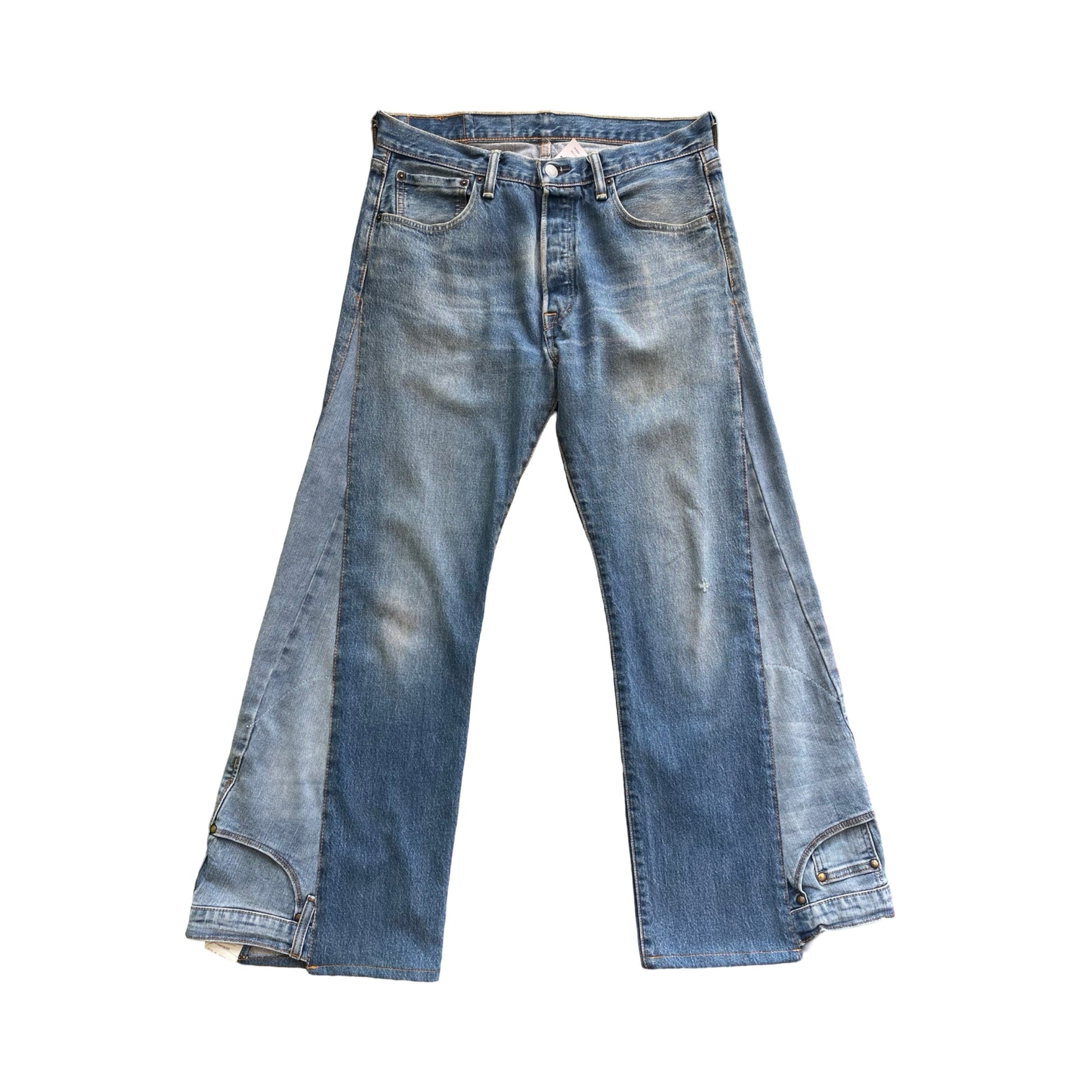Denim Flip Pant