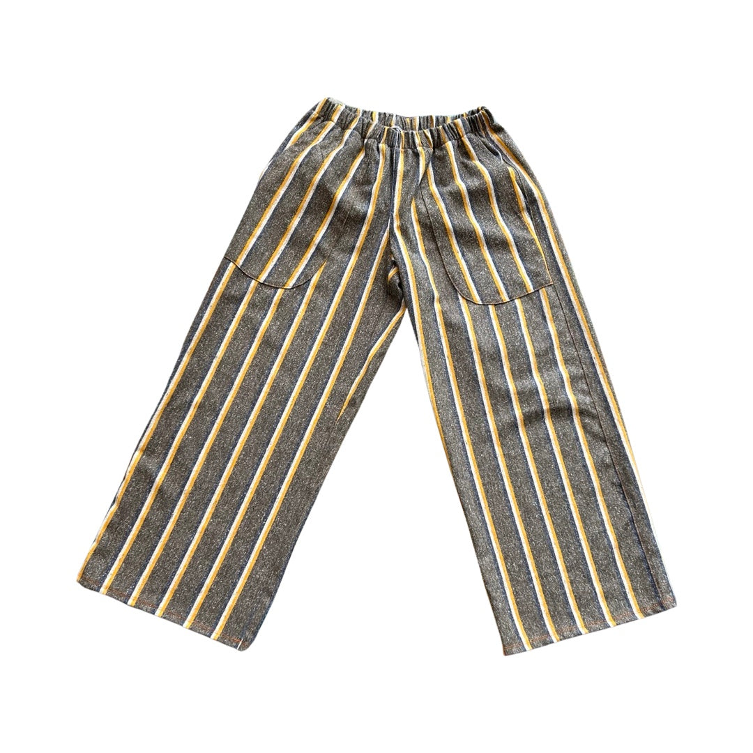 Baja Pant - Brown and Yellow