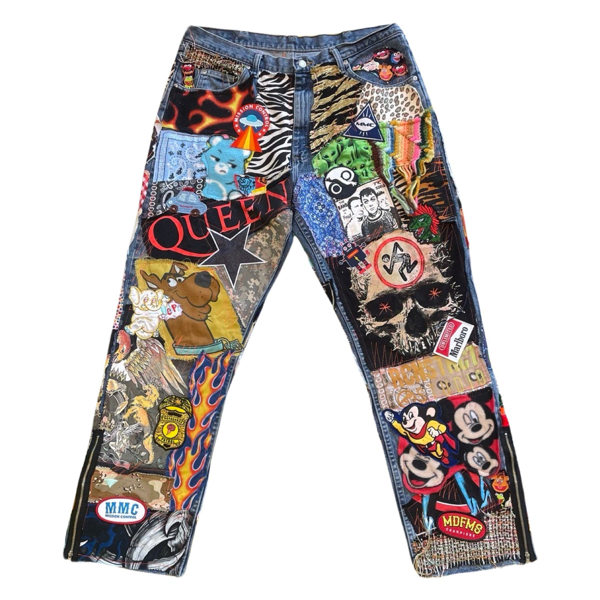 Patchwork Pantalones