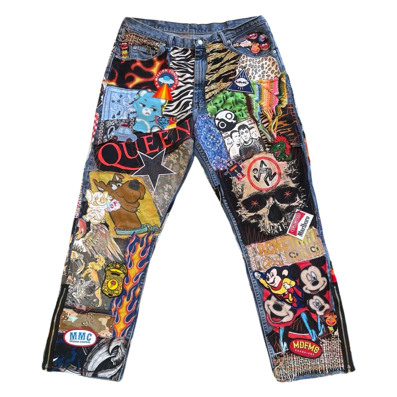 Patchwork Pantalones