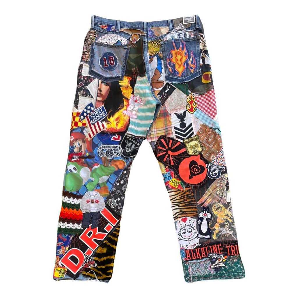 Patchwork Pantalones