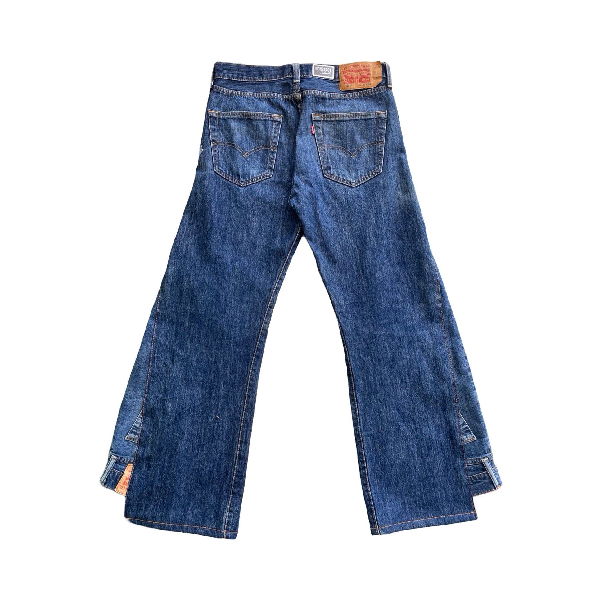 Denim Flip Pant
